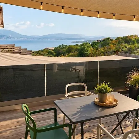 Maquis, Vue Mer, Elegante Maison Au Calme, 80m2, 4 Personnes Feriehus Pietrosella